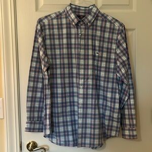 Mens L Vineyard Vines Classic Fit Tucker Shirt